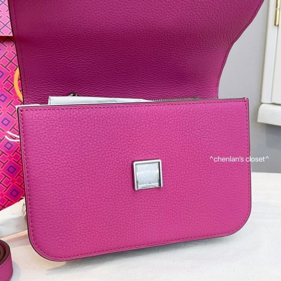 🔥NeW! Tory Burch Eleanor Small Convertible Shoulder Bag - Picture 9 of 17